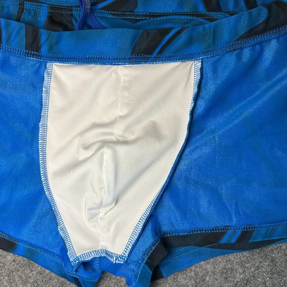 Tribe Men’s Swim Shorts – Size 3XL – Blue Swirl Print - Picture 8 of 8
